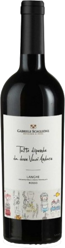 Bottle of Langhe Rosso DOC from Gabriele Scaglione