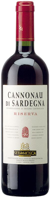 Bottle of Cannonau di Sardegna DOC Riserva from Sella & Mosca