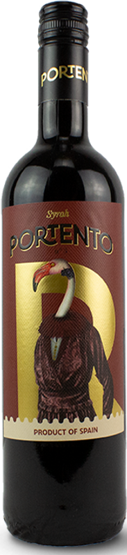 Bottle of Portento Syrah from Romero de Avila Salcedo