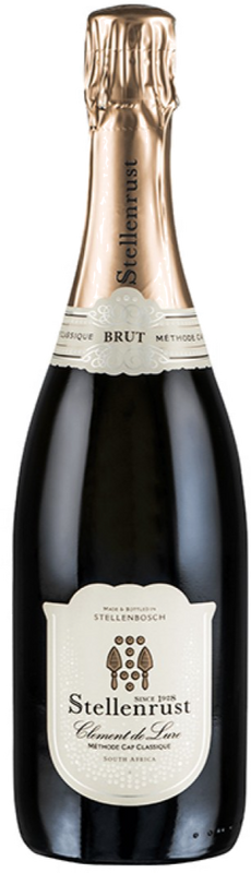 Bottiglia di Stellenrust MCC Clement de Lure Brut Rosé di Stellenrust