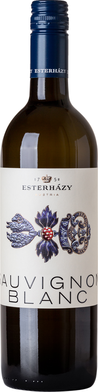 Bottiglia di Estoras Sauv. Blanc Burgenland Qualitätswein di Esterhazy