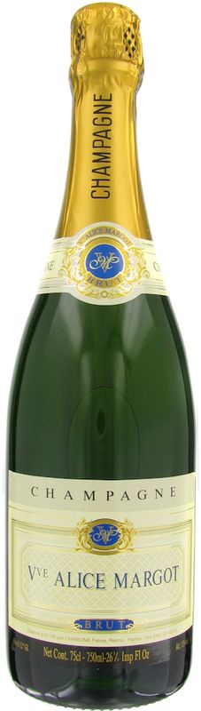 Bouteille de Champagne Veuve Alice Margot brut de Veuve Alice Margot