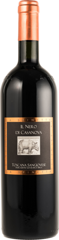 Bottle of Sangiovese Terre di Pisa DOC Il Nero di Casanova from La Spinetta