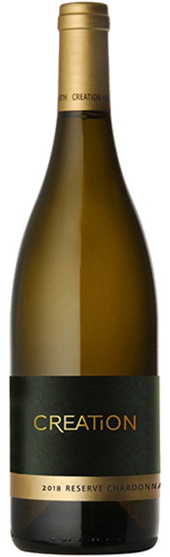 Bottiglia di Chardonnay Reserve di Creation Wines