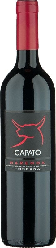 Flasche Capato Rosso Maremma DOC von Fattoria di Magliano