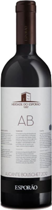 Bottiglia di AB Alicante Bouschet DOC Alentejo di Herdade do Esporão