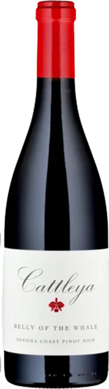 Bottiglia di Pinot Noir Belly of the Whale Sonoma Coast di Cattleya Wines