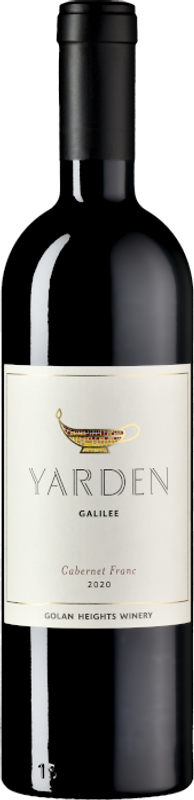 Bottle of YARDEN Cabernet Franc from Golan Heights