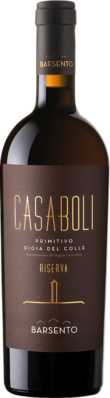 Flasche Gioia Del Colle DOC Riserva Primitivo Casaboli von Barsento