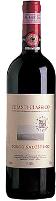 Bottiglia di Chianti Classico di Borgo Salcetino