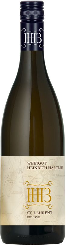 Bouteille de St. Laurent Reserve de Heinrich Hartl