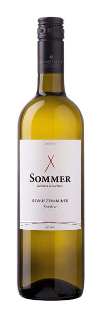 Image of Weingut Sommer Gewurztraminer Spatlese - 75cl - Burgenland, Österreich bei Flaschenpost.ch