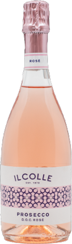 Flasche Prosecco Rosé Spumante Extra Dry DOC von Il Colle di Ceschin Fabio