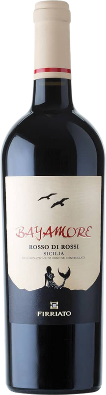 Bottle of Bayamore Sicilia rosso DOC from Firriato Casa Vinicola