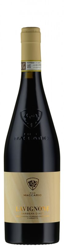 Flasche Barbera d'Asti Lavignone DOCG von Pico Maccario