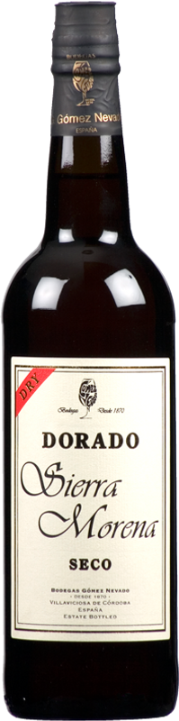 Bottiglia di Sierra Morena Dorado di Bodegas Gabriel Gomez