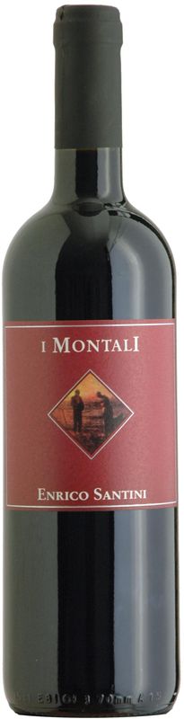 Flasche Bolgheri Rosso DOC I Montali von Enrico Santini