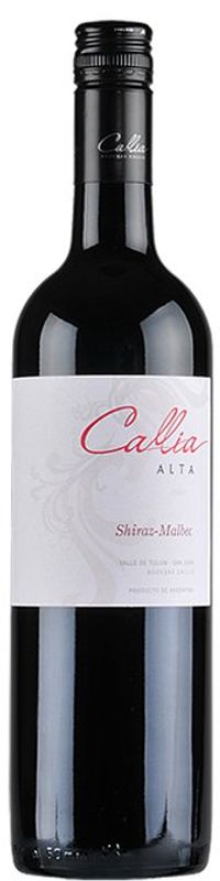 Bottle of Shiraz/Malbec Callia Alta from Bodegas Callia