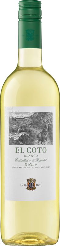 Bottle of El Coto Rioja Blanco DOCa from El Coto de Rioja