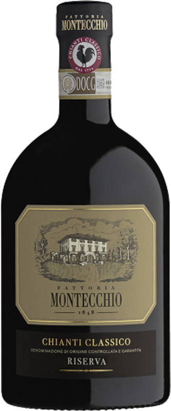 Bottle of Chianti Classico DOCG Riserva from Montecchio