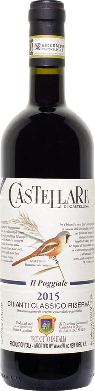 Bouteille de Chianti Classico Il Poggiale Riserva DOCG de Castellare di Castellina