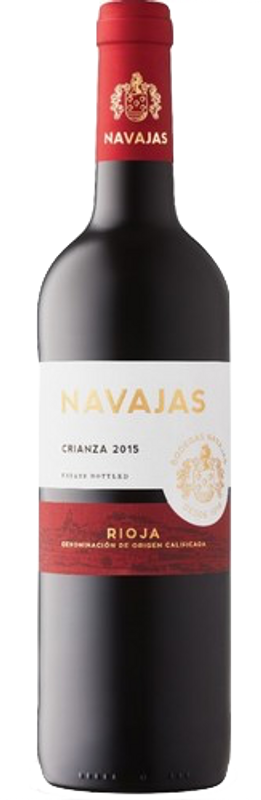 Bottiglia di Navajas Tinto Crianza Rioja DOCa di Antonio Navajas
