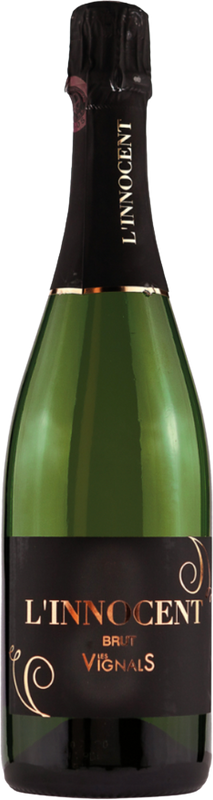 Bottiglia di Innocent Brut Gaillac AOC di Château Les Vignals