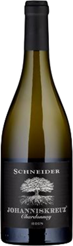 Flasche Chardonnay Johanniskreuz trocken von Markus Schneider