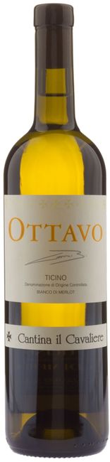 Image of Cantina il Cavaliere Ottavo Bianco di Merlot DOC - 75cl - Tessin, Schweiz bei Flaschenpost.ch