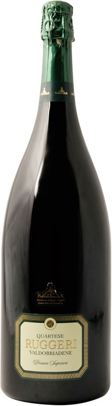 Bottiglia di Prosecco DOCG Valdobbiadene Quartese brut di Ruggeri