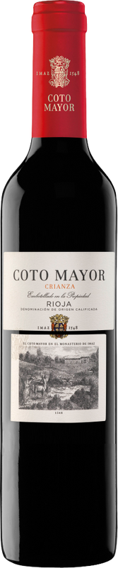 Bottiglia di Coto Mayor Crianza Rioja DOCa di El Coto de Rioja