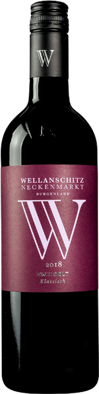 Bouteille de Zweigelt de Weingut Wellanschitz