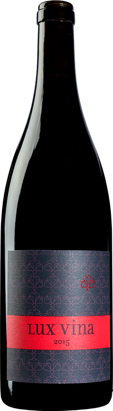Bottiglia di Syrah Rhône Saga Wallis AOC di Lux Vina - Domaines Chevaliers