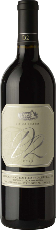 Bottle of D2 Columbia Valley from DeLille Cellars