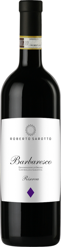 Bottiglia di Barbaresco DOCG Riserva R. Sarotto M.O. di Roberto Sarotto