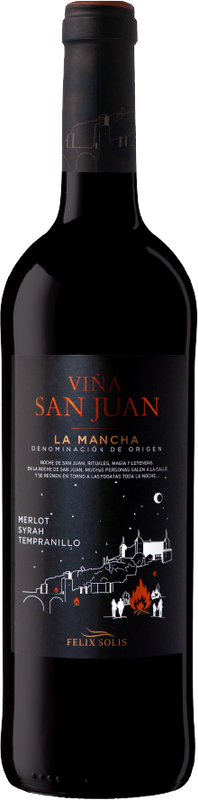 Bottiglia di San Juan Tinto DO di Felix Solis