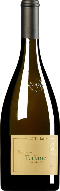 Bottiglia di Terlaner Cuvée Classico Bianco Alto Adige DOC di Terlan