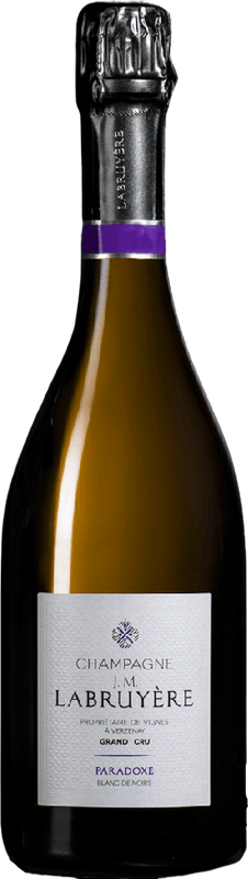 Bottiglia di Paradoxe Extra Brut Grand Cru di Champagne J.M. Labruyère