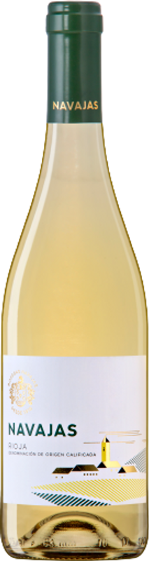 Bottle of Navajas Blanco Rioja DOCa from Antonio Navajas
