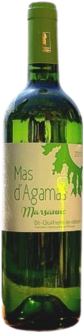Image of Domaine Mas d'Agamas Marsanne blanche St-Guilhem-le-désert IGP - 75cl - Midi - Languedoc-Roussillon, Frankreich bei Flaschenpost.ch