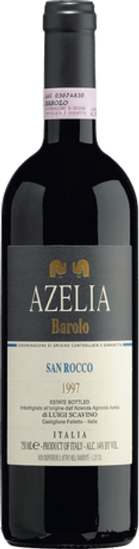 Bottle of Barolo San Rocco Serralunga DOCG from Azelia - Luigi Scavino