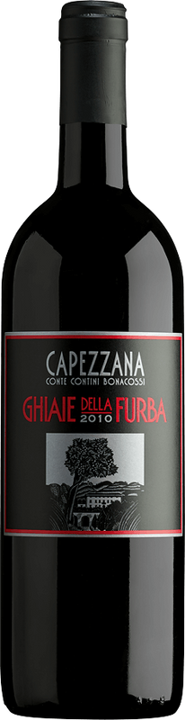 Flasche Ghiaie della Furba Rosso Toscana IGT von Tenuta di Capezzana