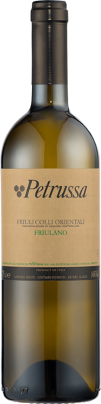 Bottle of Petrussa Friulano from Petrussa