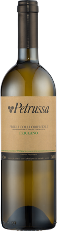 Bouteille de Petrussa Friulano de Petrussa