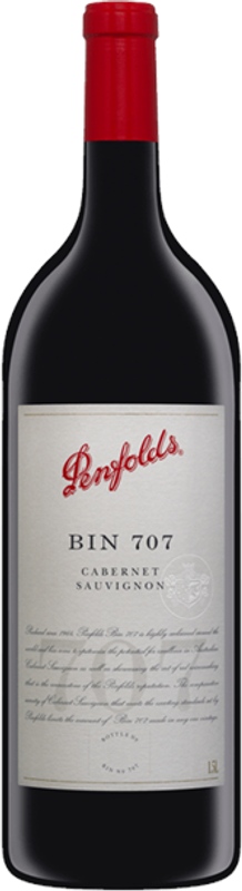 Bottle of Bin 707 Cabernet Sauvignon from Penfolds