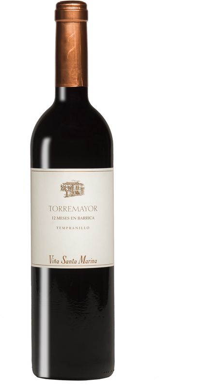 Bottiglia di Tempranillo Vino de la Tierra Extremadura di Viña Santa Marina
