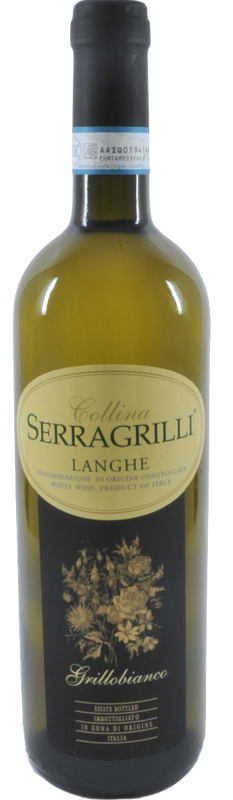 Flasche Langhe Bianco Grillobianco DOC von Serragrilli