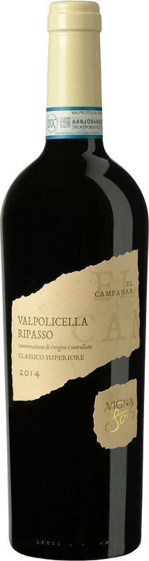 Bottiglia di Valpolicella Classico Superiore Ripasso DOC El Campanar di Vigna '800