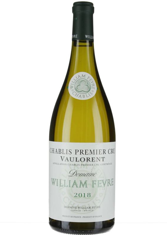 Bottle of Chablis Vaulorent from William Fèvre