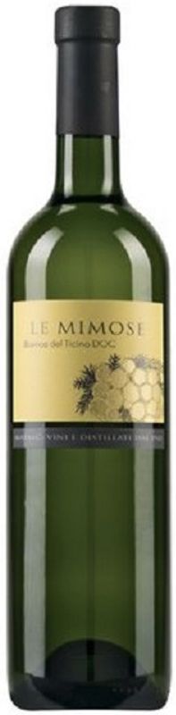 Flasche Le Mimose bianco del Ticino DOC von Fratelli Matasci